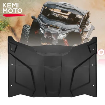Kemimoto UTV 2 Parçalı Kombinasyon Plastik Sert Spor Çatı Paneli #715002902 Can-am Maverick X3 ile uyumlu (2 Kapı)