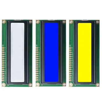 LCD1602 1602 LCD Modülü Mavi / Sarı Yeşil Ekran 16x2 Karakter LCD ekran PCF8574T PCF8574 IIC I2C Arayüzü 5V arduino için