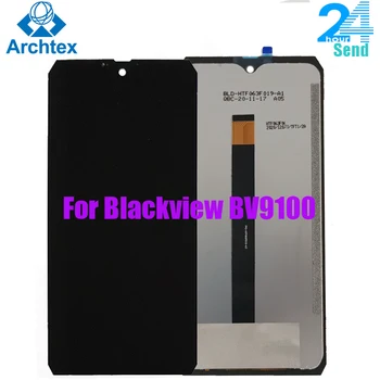 Orijinal Blackview BV9100 lcd ekran + dokunmatik ekranlı sayısallaştırıcı grup Değiştirme 6.3 inç HD + 2160 * 1080P IPS + Araçları