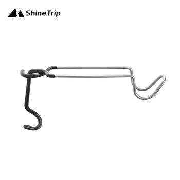 ShineTrip Açık kamp lamba tutucu kanca Taşınabilir klip kanca kamp rahat clothespin tipi kanca