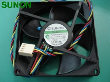Sunon için PMD1208PKV1 - A 8 CM 8 * 8 * 2 CM 8020 80*80*20 12 V 4.8 W 4PİN PWM Isısı kontrol sunucu soğutma fanı