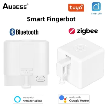 Tuya Bluetooth Fingerbot Artı akıllı Anahtar Düğmesi Akıllı Yaşam APP Uzaktan Kumanda Alexa Google Ev ile Çalışır Alice Akıllı Ev