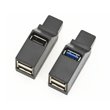 USB 3.0 HUB Adaptörü USB 2.0 HUB Genişletici 3 Port USB Hub Yüksek Hızlı Veri Transferi USB Splitter Yerleştirme İstasyonu PC Laptop için