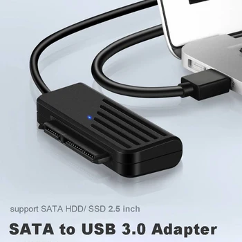 USB SATA 3 Kablo SATA USB 3.0 Adaptör Tipi C SATA Kablosu 5Gbps Yüksek Hızlı Veri İletimi İçin 2.5 İnç HDD Sabit Disk