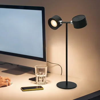 USB şarj edilebilir duvar lambası masa lambası okuma lambası kablolama ücretsiz başucu lambası ambiyans ışık manyetik taşınabilir göz koruması