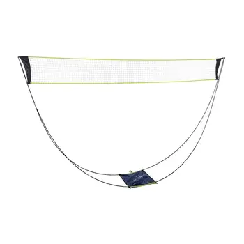 voleybol Sahası için 10x5 ft Taşınabilir Badminton Net Kolay Kurulum
